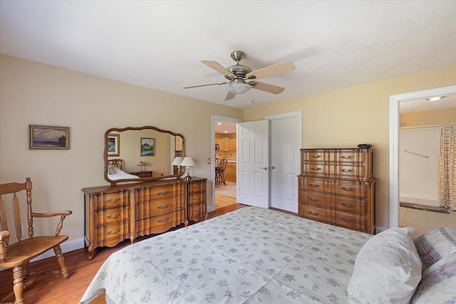 3 Angell Brook Dr Unit 3, West Boylston, MA 01583 - bedroom featuring light wood-style flooring and a ceiling fan