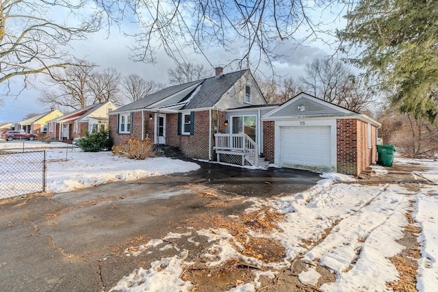 ranch-style house with a garage