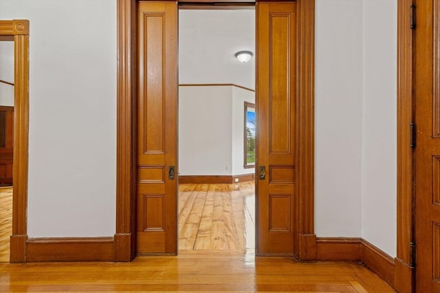 42 Middlesex St, Chelmsford, MA 01863 - corridor with light wood-style flooring