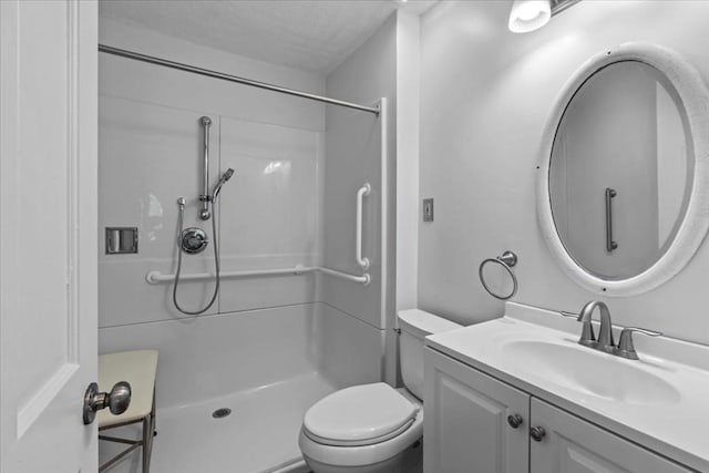 35 E Glen Dr, Westfield, MA 01085 - full bathroom featuring a shower, vanity, and toilet