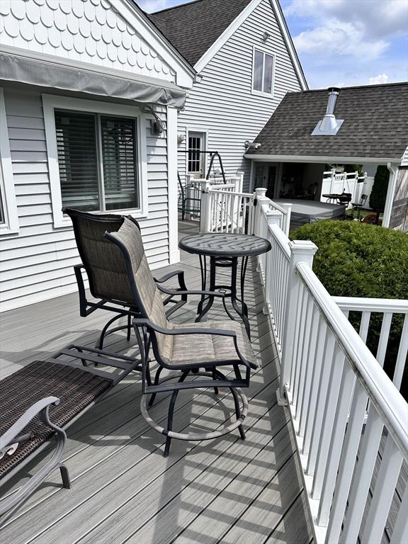 35 E Glen Dr, Westfield, MA 01085 - view of wooden terrace