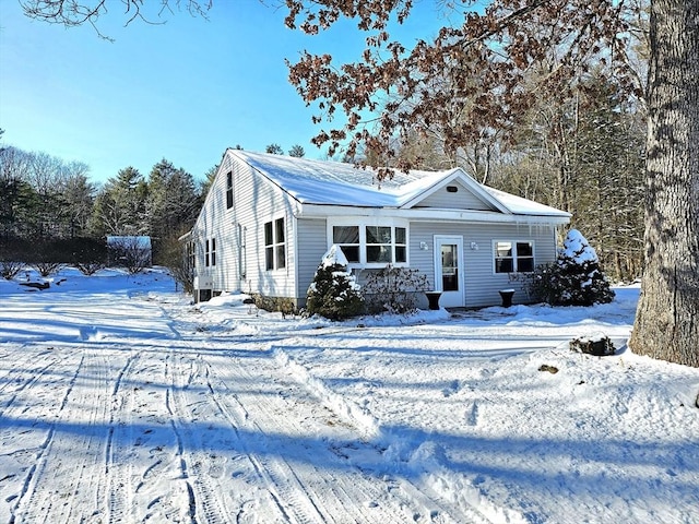 view of front of house