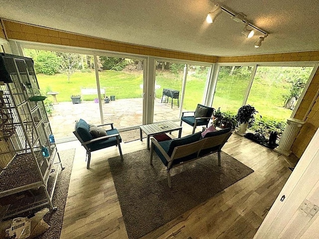 330 Chapin St, Ludlow, MA 01056 - sunroom with track lighting