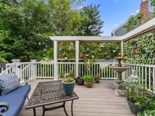 29 Shermans Way, Westwood, MA 02090 - view of wooden deck