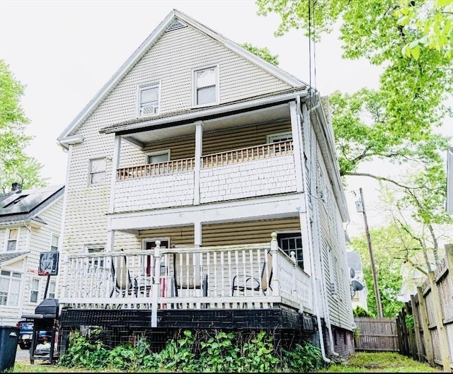 58-60 Virginia St, Springfield, MA 01108 - view of front of house with a balcony