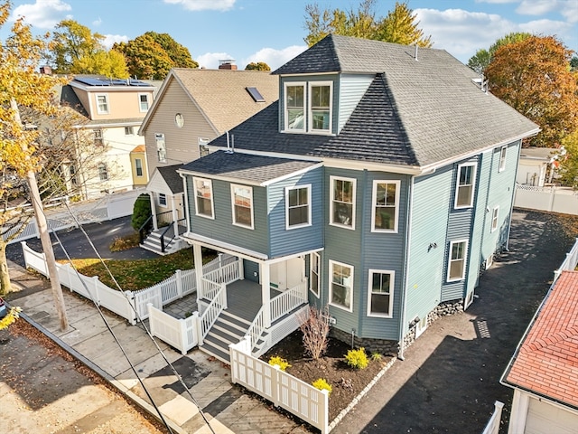 view of rear view of house