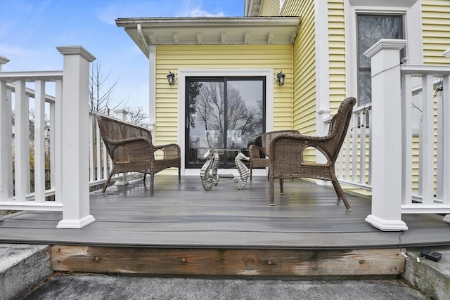 97 Livingston Ave, Lowell, MA 01851 - view of wooden terrace