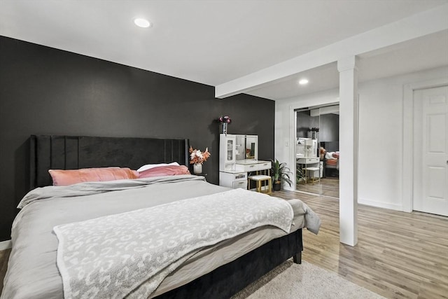 24 Lynn Ln, Southbridge, MA 01550 - bedroom featuring light wood-style floors and recessed lighting