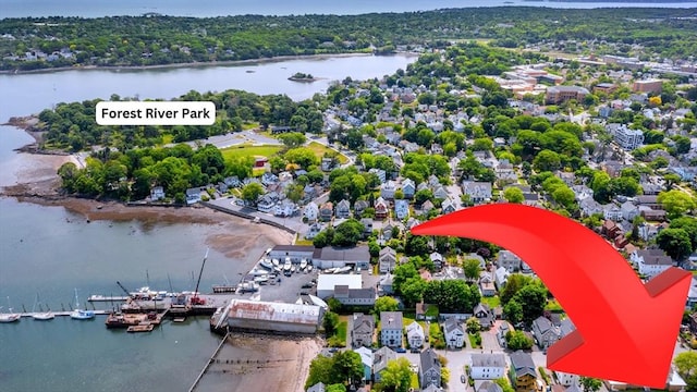 12 Summit Ave Unit 1, Salem, MA 01970 - aerial view of a large body of water