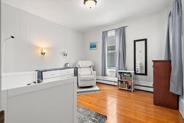 12 Summit Ave Unit 1, Salem, MA 01970 - bedroom featuring light wood-style floors and baseboard heating