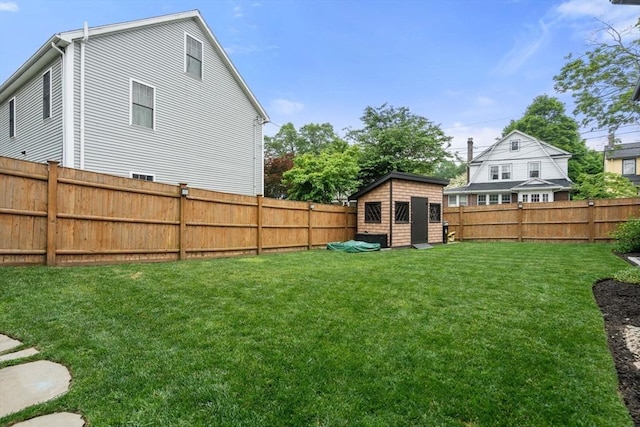 332 Eliot St, Milton, MA 02186 - fenced backyard with a storage shed