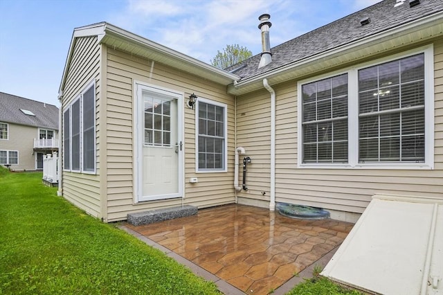 179 Hillside Village Dr Unit 179, West Boylston, MA 01583 - doorway to property with a patio and a lawn