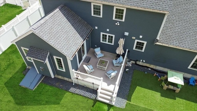 4 Barrows Brook Cir, Kingston, MA 02364 - view from above of property
