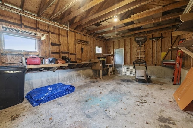 14 Almon Ave, Brockton, MA 02301 - miscellaneous room with concrete flooring