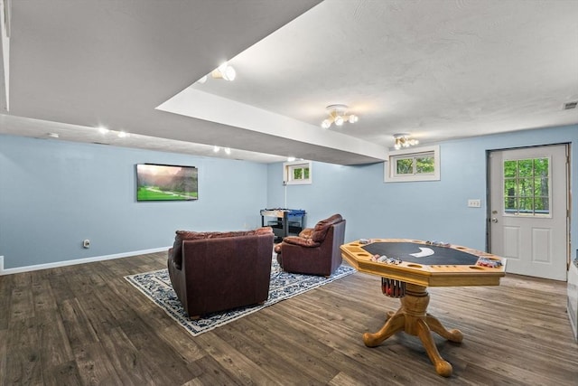 31 Fearing Hill Rd, Wareham, MA 02571 - recreation room featuring wood finished floors and baseboards