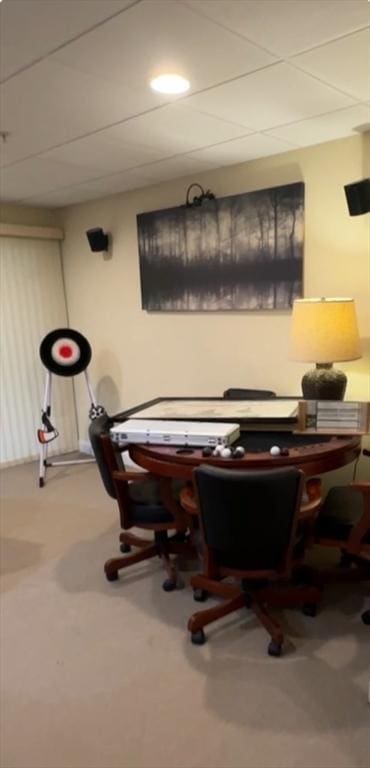 5 Lincoln Ln Unit 5, Grafton, MA 01536 - dining area with an office area and carpet flooring