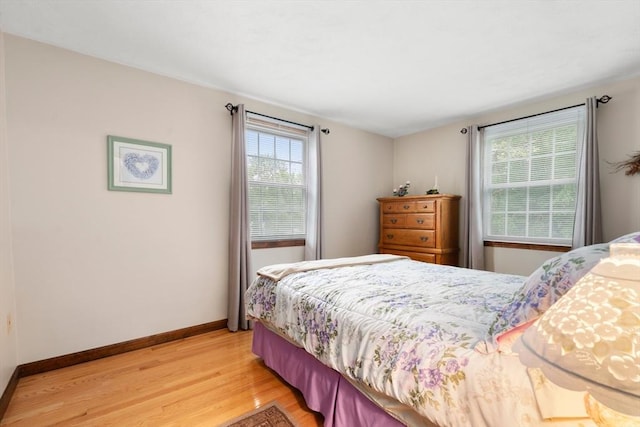 55 Glen Rd, Wilmington, MA 01887 - bedroom with light wood-style floors and baseboards