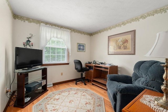 55 Glen Rd, Wilmington, MA 01887 - office space with light wood-style flooring and baseboards
