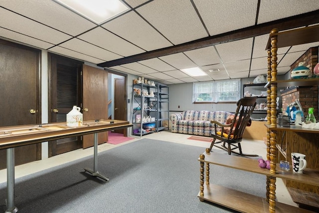 55 Glen Rd, Wilmington, MA 01887 - office space featuring a paneled ceiling and carpet