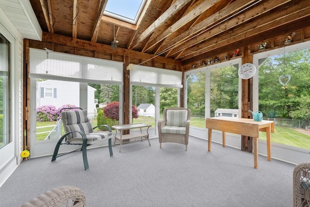 55 Glen Rd, Wilmington, MA 01887 - sunroom / solarium with a skylight and healthy amount of natural light
