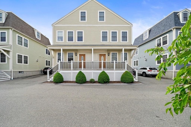 867 Adams St Unit 867, Boston, MA 02124 - view of front of house featuring a porch