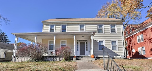 194 N Washington St, North Attleboro, MA 02760 - view of front facade featuring a porch