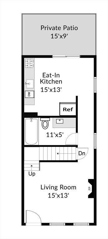 300 Falmouth Rd Unit 12E, Mashpee, MA 02649 - floor plan / room layout