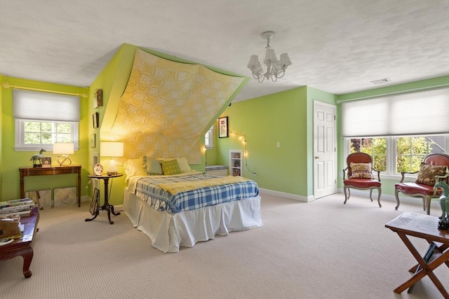 29 Stop River Rd, Norfolk, MA 02056 - carpeted bedroom featuring baseboards and a chandelier