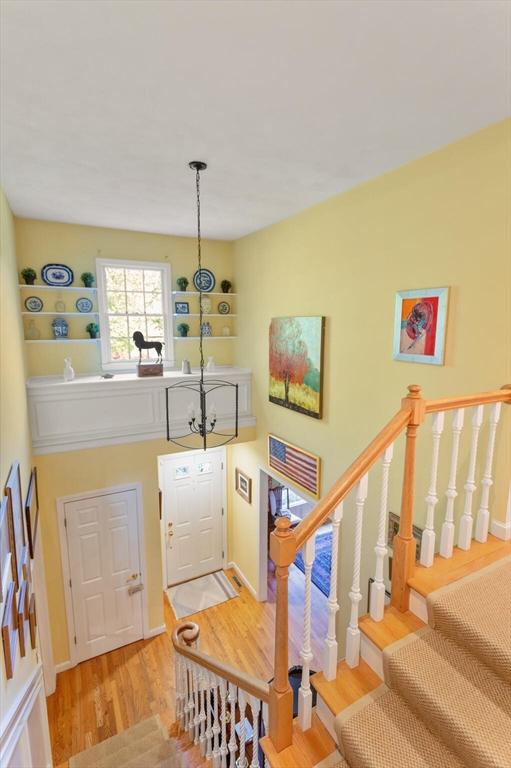 29 Stop River Rd, Norfolk, MA 02056 - entrance foyer featuring light wood finished floors