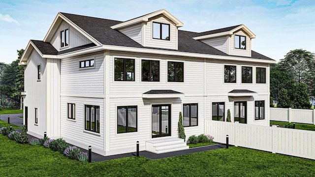 view of front of house with entry steps
