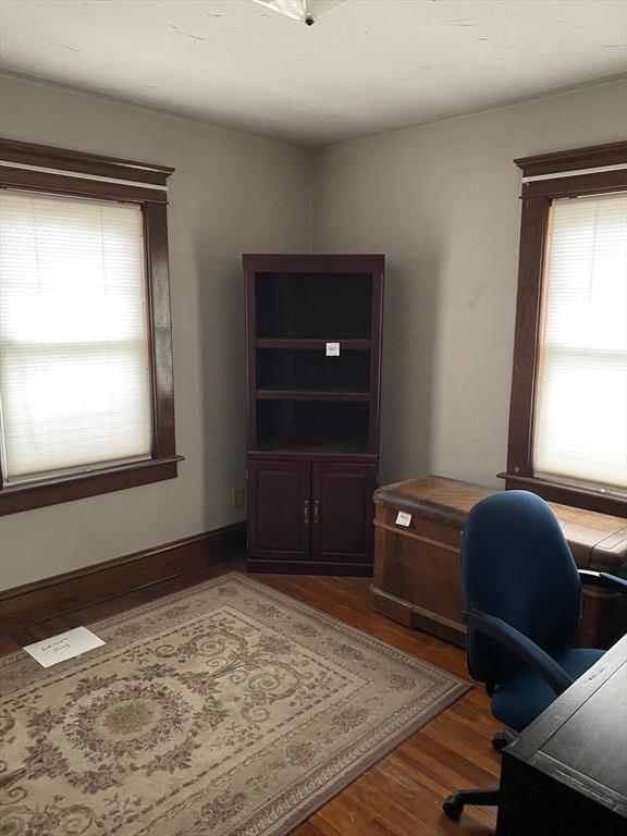 7 Exchange St, Westfield, MA 01085 - office area with wood finished floors