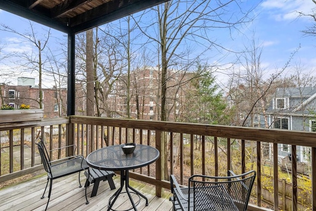 view of deck