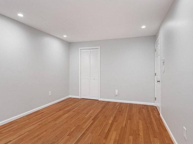 48 Decarolis Dr Unit 48, Tewksbury, MA 01876 - spare room featuring recessed lighting and light wood-style floors