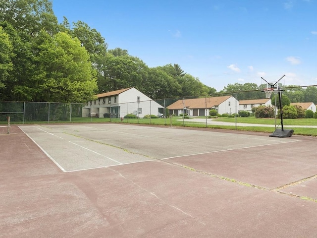 48 Decarolis Dr Unit 48, Tewksbury, MA 01876 - view of tennis court featuring a residential view and community basketball court