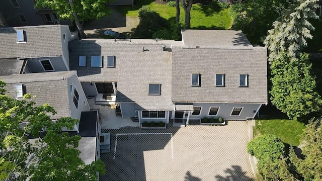 view of subject property