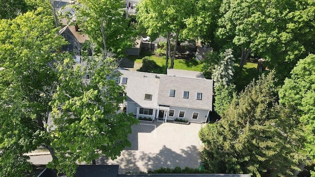 drone / aerial view