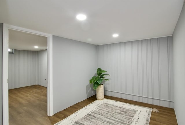 63 Grandview St, Springfield, MA 01118 - unfurnished room featuring wood finished floors and recessed lighting