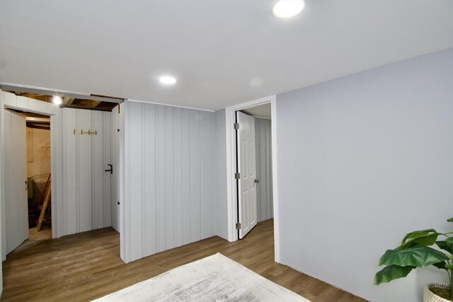63 Grandview St, Springfield, MA 01118 - unfurnished bedroom with wood finished floors and recessed lighting