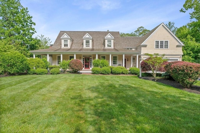 6 Northey Farm Rd, Scituate, MA 02066 - view of front of house featuring a front yard and a porch