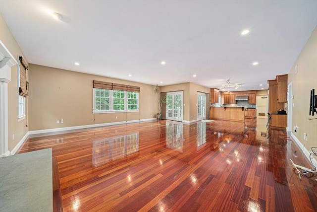 6 Northey Farm Rd, Scituate, MA 02066 - living room with wood-type flooring and recessed lighting
