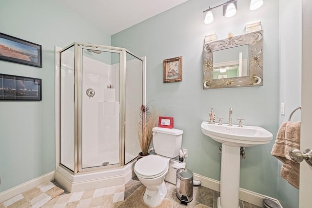 6 Northey Farm Rd, Scituate, MA 02066 - full bathroom featuring toilet and a shower stall