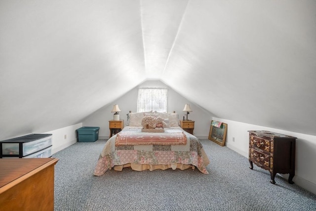 64 E Main St, Middleboro, MA 02346 - bedroom featuring carpet floors and lofted ceiling