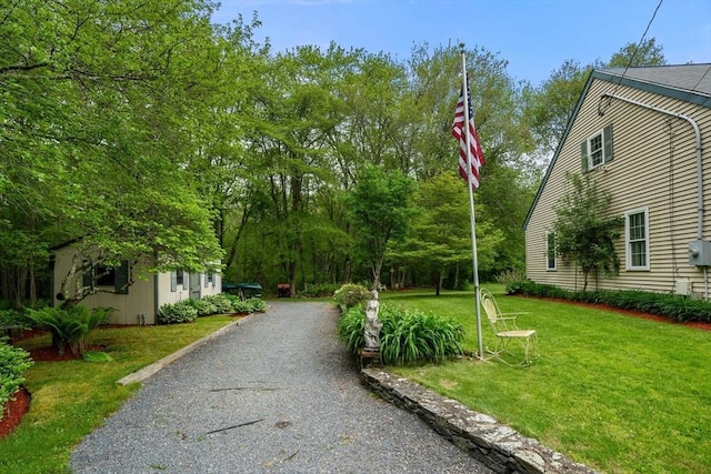 64 E Main St, Middleboro, MA 02346 - view of community with a yard and driveway
