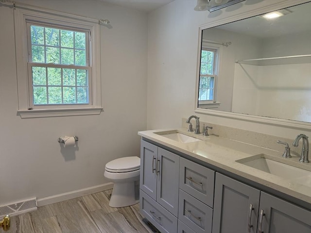 6 J William Hts, Millis, MA 02054 - bathroom featuring double vanity and a shower