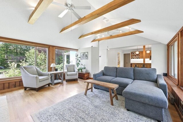 2 Silverwood Ter, South Hadley, MA 01075 - living area with a ceiling fan and wood finished floors