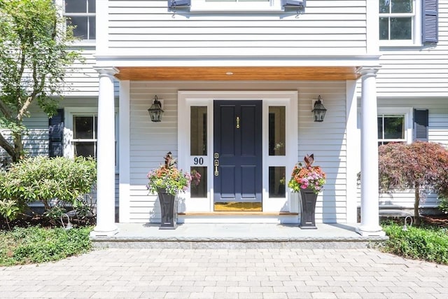 view of property entrance