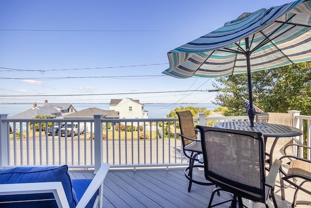 38 Point Allerton Ave, Hull, MA 02045 - view of wooden deck