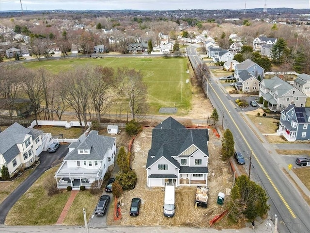 7 Avery St, Needham, MA 02494 - aerial view of residential area