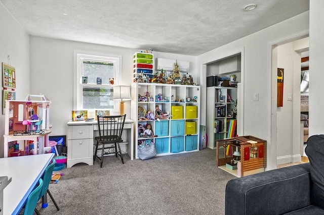 playroom featuring carpet flooring