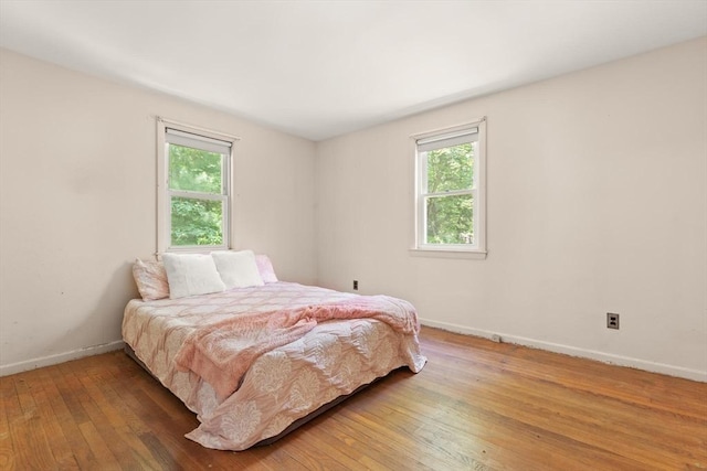 133 Allen Rd, Easton, MA 02356 - bedroom featuring hardwood / wood-style flooring and baseboards